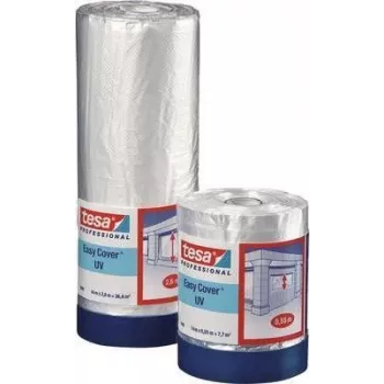 Aizsargplēve Tesa Easy Cover 4369 — virsmas aizsardzības ruļlis 30 m x 1,5 m