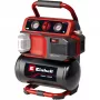 Bezvadu kompresors Power X-Change TE-AC 18/75 Li OF-Solo, 18V (melns/sarkans, bez akumulatora un lādētāja)