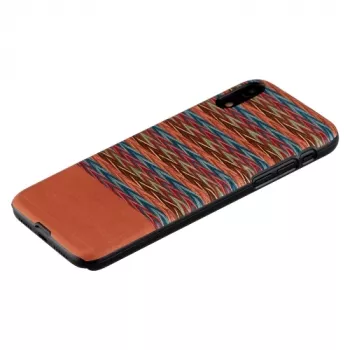 Mobilā telefona maciņš man and wood iPhone XR — Browny Check Black aizsargājošs vāciņš