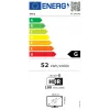 Sharp 43HP6265E 43 collu UHD viedtelevizors Google TV Melns