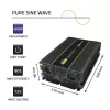 Qoltec Monolith automobiļa invertors 4000 W Melns