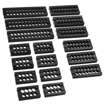 Corsair CP-8920257 kabeļu organizators, melns, 17 gab.