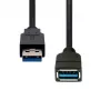 USB pagarinātāja kabelis ProXtend USB3AAF-003 3.2 Gen1, 3 m, USB-A sievišķais uz USB-A vīrišķo