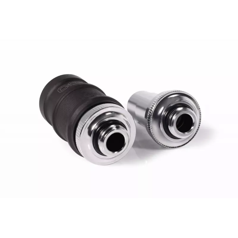 Ātrā atvienošanas adapteris ūdens blokiem Aquatuning GmbH 13876, Brass, Nickel, Plastic, Black Chrome