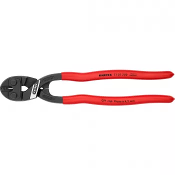 KNIPEX CoBolt XL 71 31 250 kompaktie skrūvju griezēji, sarkani, 250 mm