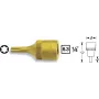 Hazet Torx skrūvgrieža uzgalis 6,3 mm (1/4) 8502-T30 garums 28 mm