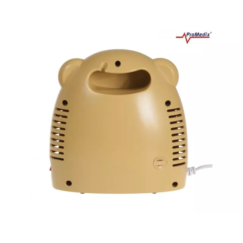 Promedix PR-811 bērnu inhalators lācītis, kompresora nebulizators ar maskām un filtriem