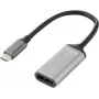 Renkforce RF-5397866 Video kabeļa adapteris 0,15 m DisplayPort USB-C Melns - Sudrabs