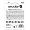 EverActive Professional R6 AA 2600mAh uzlādējamās baterijas, 1 iepakojums blisterī