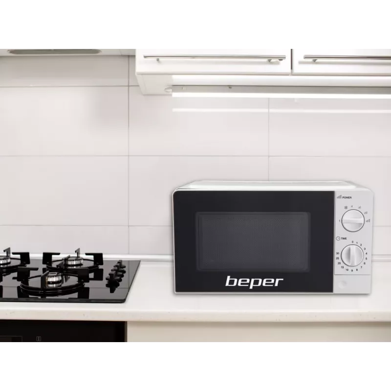 Mikroviļņu krāsns Beper BF.570, 700W, 20L