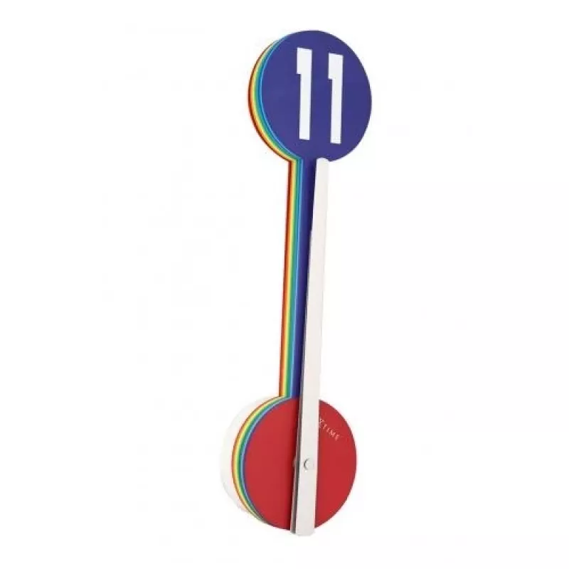 NeXtime klok 2995di Colour Guide, Ø 60 cm, sienas pulkstenis, daudzkrāsains
