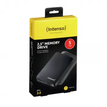 Intenso Memory Drive 5TB 2,5 collu portatīvais cietais disks, melns