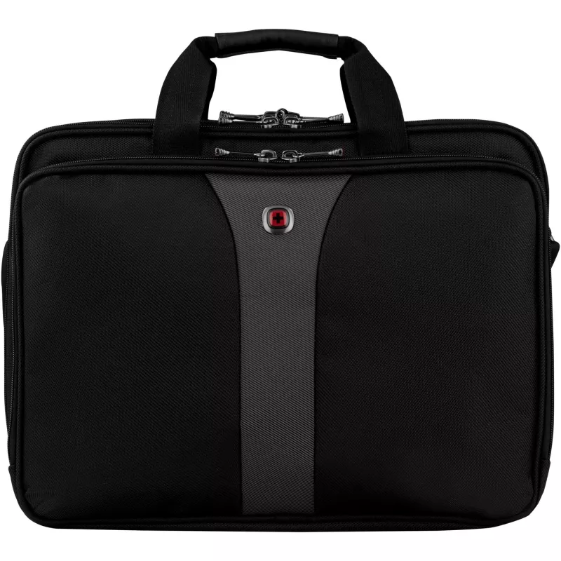Wenger/SwissGear Legacy 17 portfeļa soma 43.2 cm (17 inch) Melna, Pelēka