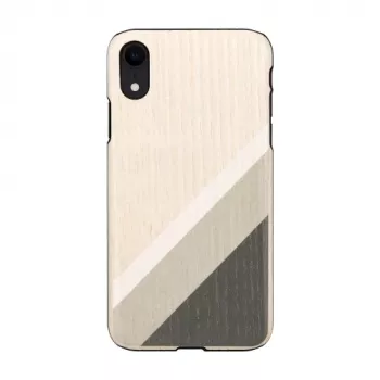Vāciņš telefona man and wood iPhone XR pelēks uzvalks melns — aizsargmaciņš