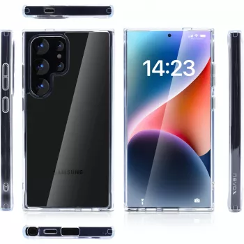 StyleShell SHOCKFlex, Caurspīdīgs telefona maciņš, Samsung Galaxy S24 Ultra