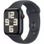 Apple Watch SE GPS + Cellular 44mm Midnight Aluminium Case ar Midnight Sport Band - M/L (MXGM3QF/A)