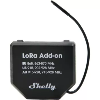 Shelly LoRa Add-on – LoRa papildinājums IoT savienojamībai