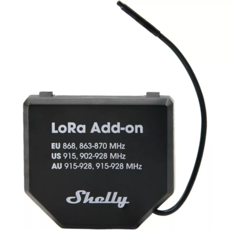 Shelly LoRa Add-on – LoRa papildinājums IoT savienojamībai