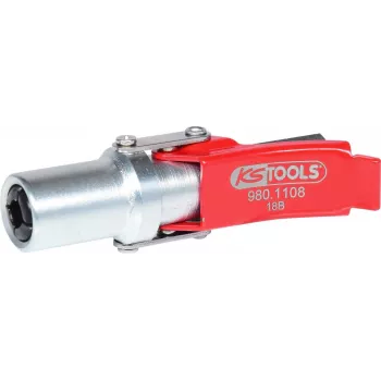 Ātrās pieslēgšanas savienotājs smērvielas pistolei KS TOOLS 980.1108 1/8 collas