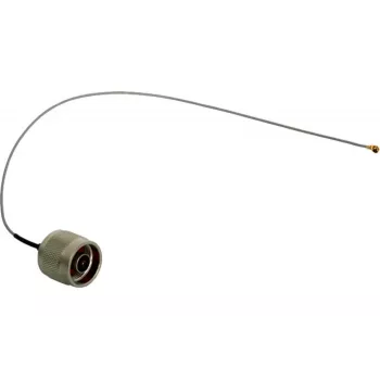 Koaksiālais pigtail kabelis Hurtel u.FL uz N vīrišķo, 1 m