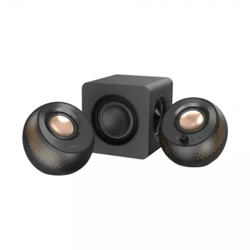 Skaļruņu komplekts Creative Pebble X Plus 30 W Melns 2.1 kanāli Bluetooth