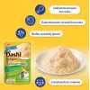 Slapjie kaķu gardumi INABA Dashi Delights Delicate Flakes Chicken with Tuna 40 g paciņa
