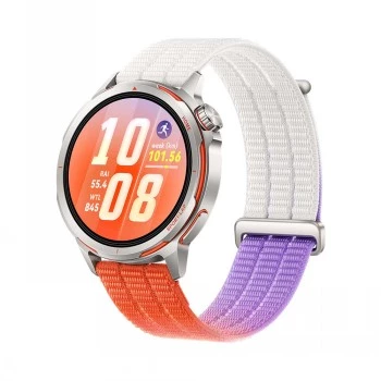 Viedpulkstenis HUAWEI GT Runner 2 — 1,32 collu (3,35 cm) AMOLED, 466×466, titāns, GPS, fluoroelastomēra siksniņa
