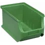 Uzglabāšanas kaste allit 456211, 150 x 125 x 235 mm, zaļa, izturīga plastmasa