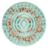 Laizāmā šķīvja Trixie Junior 15 cm — suņu laizāmais šķīvis, zaļš, 15 cm diametrs, junior, 200 g
