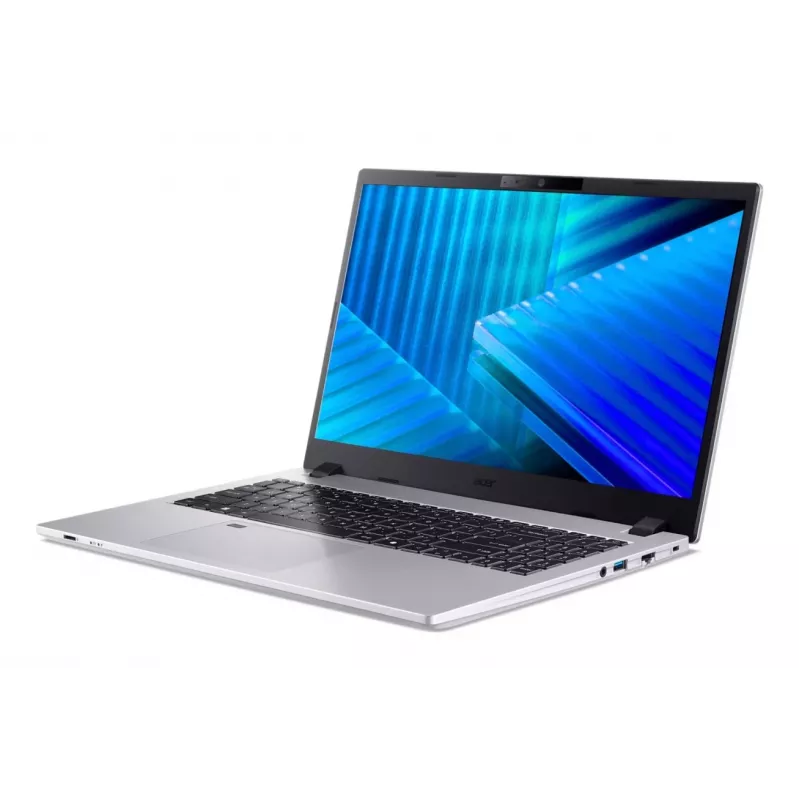 Pārnēsājamais dators Acer TravelMate P2 TMP215-75-G2-TCO — 15,6 collu FHD IPS 300 nits, Intel Core Ultra 5 125H, 16GB RAM, 512GB SSD, pirkstu nospiedumu lasītājs, Windows 11 Pro, 3 gadu apkalpošana uz vietas