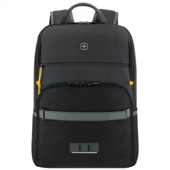 WENGER Next 23 Move 40,64 cm 16 collu piezīmjdatora mugursoma ar planšetdatora kabatu Gravity Black