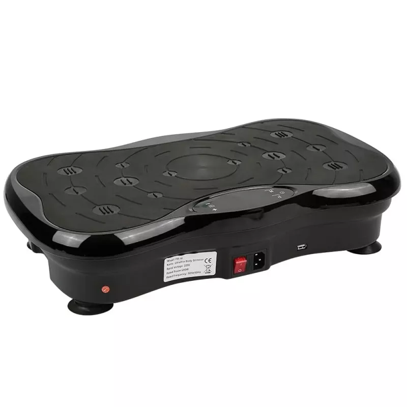 Extralink Vibrācijas platforma vingrošanai Moonwalk Spinmove Melna