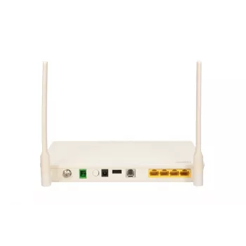 ONT Huawei HG8247H5 – GPON terminālis, 2.4 GHz Wi‑Fi, 4x Gigabit RJ45, 1x RJ11, 1x USB, 1x CATV