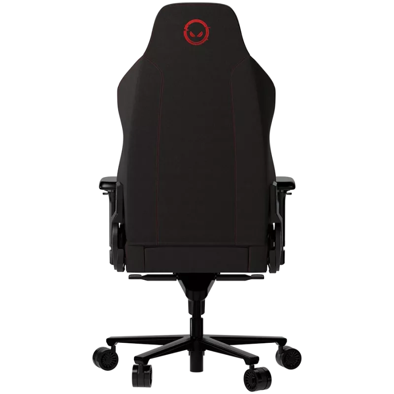 LORGAR Ace 422, Gaming krēsls, pretplankumu izturīgs audums, 1.8 mm metāla rāmis, multibloka mehānisms, 4D roku balsti, 5 zvaigžņu alumīnija pamatne, Class-4 gāzes pacēlājs, 75mm PU ritenīši, Melns + sarkans