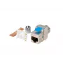 Keystone modulis Lanberg KSF8-4000 plakans zils/sudrabs RJ-45 CAT.8.1 FTP