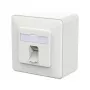 METZ CONNECT E-DAT C6A LSA++ 1 Port AP savienotājligzda, verkehrsweiß