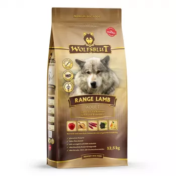 WOLFSBLUT Range Lamb Lamb with rice sausā barība suņiem - 12,5kg