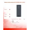 M.2 SSD korpuss SAVIO AK-67 Pelēks, USB 10 Gbit/s, viena M.2 diska atbalsts
