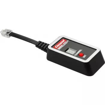 Carrera Toys 10112 Melna sacīkšu automašīna ar tālvadību
