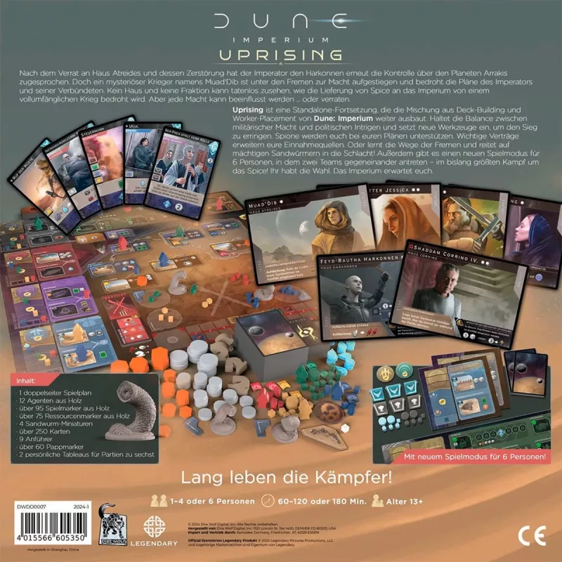 Galda spēle Dune: Imperium - Uprising