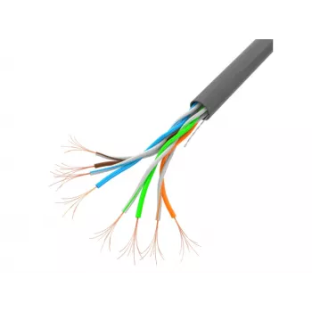 Lanberg LCU5-11CC-0305-S tīkla kabelis pelēks 305 m Cat5e U/UTP