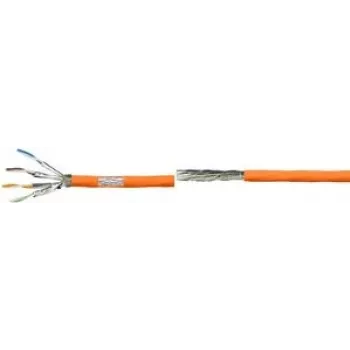 LogiLink Professional - tīkla kabelis ruļļos - 200 m - 7.5 mm - S/FTP - Cat.7 - bezhalogēns, izturīgs - oranžs