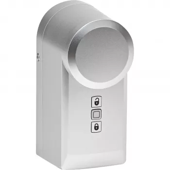 Bezvadu viedā durvju slēdzene Eq-3 160556A0 Sudraba