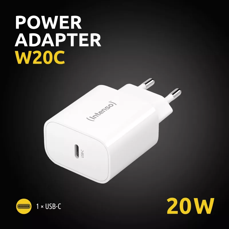 Lādētājs iekštelpām Intenso POWER ADAPTER USB-C 7802012