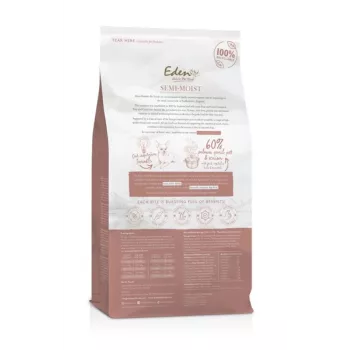 EDEN Semi-Moist Salmon & Quail - daļēji mitra suņu barība - 10 kg