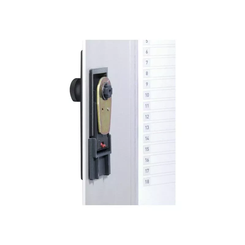 Durable Key Box 1968-23 Sudraba atslēgu kaste ar 54 āķiem