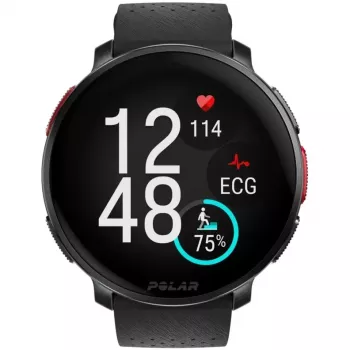Polar Vantage V3 - Alumīnijs - Sporta pulkstenis ar silikona siksniņu - Displejs 3,5 cm (1,39 inch) - 32 GB - Bluetooth - 57 g - Nakts Melns (900108890)