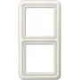 JUNG CD 582 W DIN-sliedes aizpildplāksne, ziloņkaula krāsa, duroplasts, 18 mm x 152 mm
