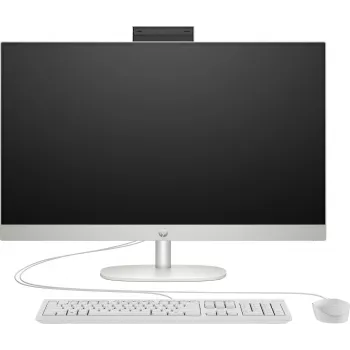 HP 27-cr0109ng Intel® Core™ i3 i3-N300 68,6 cm (27) 1920 x 1080 All-in-One PC 8 GB DDR4 512 GB SSD FreeDOS Wi-Fi 6 Balts