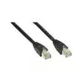 Wentronic Goobay CAT 5e Patch kabelis, U/UTP, Melns, 50 m - CCA vara maisījums (68652)